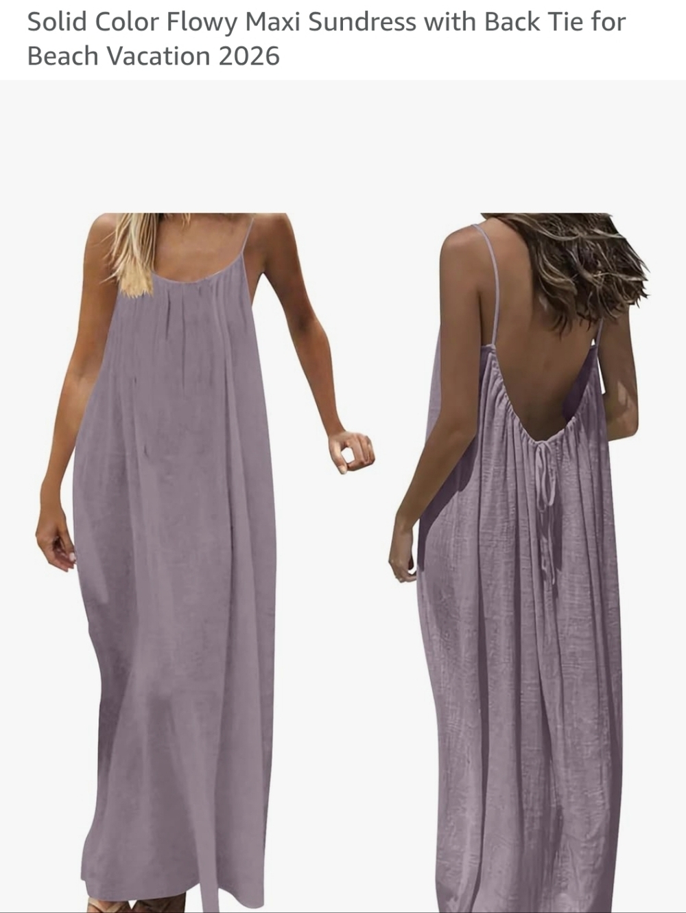 Lightweight Flowy Dress